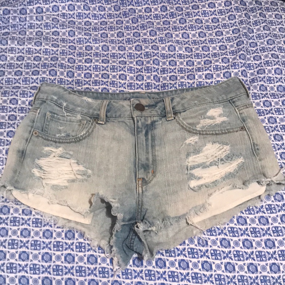 AEO high waisted shorts